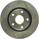 StopTech 126.44069SR - Power Slot 1/90-95 Toyota MR2 Front Right SportStop Slotted Rotor