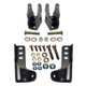 Synergy Mfg 8015 - Synergy 07-18 JeepWrangler JK/JKU Front Lower Shock Extension Brackets