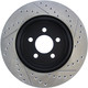 StopTech 127.63062R - 05-09 Chrysler 300 (5.7L V8 exc SRT-8) Rear Right Slotted & Drilled Rotor