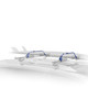 Thule 531001 - Express Surf Strap - Stretchable Bungee for Roof Mounted Surfboard/SUP/Sailboard (Pair) - Blue