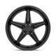 TSW Wheels 1985LCH425112B66 - Launch 19X8.5 Matte Black With Gloss Black Lip