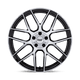 TSW Wheels TW002BD17801240 - Tw002 Lasarthe 17X8 Gloss Black Machined