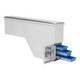 UWS FW-48-DS-P - Bright Aluminum 48" Passenger-Side Wheel Well Tool Box (LTL Shipping Only)