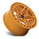 Victor Equipment 1780BRG205130J71 - Berg 17X8 Gloss Orange With Black Bolts