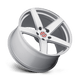 Victor Equipment 1811VIB555130S71 - Baden 18X11 Silver W/ Mirror Cut Face