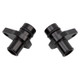 Wehrli WCF100189 - 04.5-2010 Duramax LLY/LBZ/LMM Crankcase Vent (PCV) Fitting Kit - Billet Black Anodized
