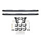 Westin 21-534725 - 2019 Ram 1500 Crew Cab w/ 6.5ft Bed PRO TRAXX 5 W2W Oval Nerf Step Bars - Black