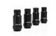 Wheel Mate WM14R02B - WM14R 14x1.50 Wheel Locks Black 4 PCS