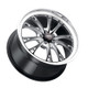 Weld S15700575P38 - S157 20X10.5 Belmont Drag 5X127 ET38 BS7.25 Gloss Black MIL Dia 71.5
