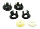 Whiteline KDT903 - 08+ Subaru WRX Hatch / 08-09 Subaru STi Rear Diff Mount Inserts positive power kit