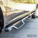 Westin 56-534345 - /HDX 19-20 Ram 2500/3500 Crew Cab (8ft Bed) Drop Wheel to Wheel Nerf Step Bars - Txt Black