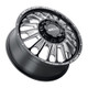 Weld W12108292890 - Off-Road W121 20X8.25 Scorch Front 8X200 ET108 BS8.90 Gloss Black MIL 142.2