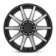 XD Wheels XD84729068400 - Xd847 Outbreak 20X9 Satin Black With Gray Tint