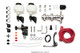 Wilwood 261-14252-P - Tandem Remote M/C Kit w L/H Brkt & Prop Valve - 1 1/8in Bore Ball Burnished