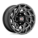 XD Wheels XD86021050318N - Xd860 Onslaught 20X10 Gloss Black Milled