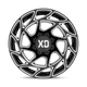 XD Wheels XD86021080318N - Xd860 Onslaught 20X10 Gloss Black Milled