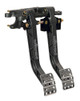 Wilwood 340-11295 - Adjustable Dual Pedal - Brake / Clutch - Fwd. Swing Mount - 6.25:1