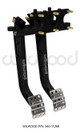 Wilwood 340-11299 - Adjustable Dual Pedal - Brake / Clutch - Rev. Swing Mount - 6.25:1