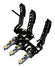 Wilwood 340-12410 - Pedal Assembly Floor Mount-Brake Clutch & Throttle