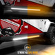 XKGLOW XK041022 - XK Glow Jeep & Truck Running Board Light w/ Turn Signal 2x48in White + Amber