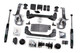 Zone Offroad ZOND22N - 2012 RAM 1500 4 Inch Front 4 Inch Rear Lift Kit With Nitro Shocks  Offroad