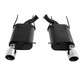 Flowmaster 817497 - Axle-back System 409S - Dual Rear Exit - Force II - Moderate Sound