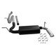Flowmaster 817514 - Cat-back System 409S - Single Rear Exit - Force II - Mild Sound