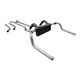Flowmaster 817104 - Header-back System 409S - Dual Rear Exit - American Thunder - Moderate Sound