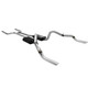 Flowmaster 817139 - Header-back System 409S - Dual Rear Exit - American Thunder- Moderate/Aggressive