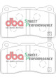DBA DBADB1678SP - 04-14 Subaru Impreza WRX STI SP500 Front Brake Pads