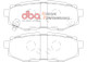 DBA DBADB1789XP - 11+ Subaru Legacy GT XP650 Rear Brake Pads