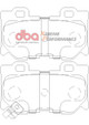 DBA DBADB2401XP - 2009+ Nissan 370Z XP Extreme Performance Rear Brake Pads