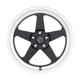 Forgestar F0918C067N23 - D5 Drag 18x5.0 / 5x114.3 BP / ET-23 / 2.125in BS Gloss Black Wheel