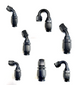 Fragola 2503012 - 12AN Race-Rite Reusable PTFE Hose End 30 Degree