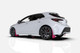 Rally Armor MF46-BCE22-PK/BLK - 18-23 Subaru Crosstrek Pink Mud Flap BCE Logo