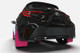 Rally Armor MF46-BCE22-PK/BLK - 18-23 Subaru Crosstrek Pink Mud Flap BCE Logo