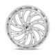 Fuel Wheels D2032270A544 - D203 Kompressor Utv 22X7 High Luster Polished