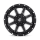 Fuel Wheels D538176593R - Dually Wheels 17X6.5 Maverick Dually D538 8 On 210 Black Milled 154.3 Bore -140 Offset 7 Spoke Outer Dually Fuel Off Road Wheels