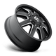 Fuel Wheels D538228293 - Dually Wheels 22X8.3 Maverick Dually D538 8 On 210 Black Milled 154.3 Bore 105 Offset 7 Spoke Front Dually Fuel Off Road Wheels