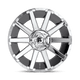 Fuel Wheels D61420906957 - Aluminum Wheels 20X9 Contra D614 6 On 120/6 On 139.7 Chrome 78.1 Bore 19 Offset Multi Spoke Fuel Off Road Wheels