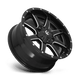 Fuel Wheels D61020002647 - Aluminum Wheels 20X10 Maverick D610 5 On 114.3/5 On 127 Gloss Black/Milled 78.1 Bore -18 Offset Fuel Off Road Wheels
