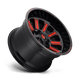 Fuel Wheels D62120907057 - Aluminum Wheels 20X9 Hardline D621 5 On 139.7/5 On 150 Gloss Black/Candy Red 110.3 Bore 20 Offset Fuel Off Road Wheels