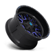Fuel Wheels D64518909845 - Aluminum Wheels 18X9 Stroke D645 6 On 135/6 On 139.7 Gloss Blue Milled 106.3 Bore -12 Offset Fuel Off Road Wheels