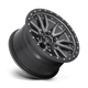 Fuel Wheels D68020007547 - Aluminum Wheels 20X10 Rebel D680 5 On 127 Matte Gunmetal Gray Black Bead Ring 75.3 Bore -18 Offset Fuel Off Road Wheels