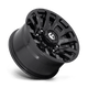 Fuel Wheels D67522008247 - Aluminum Wheels 22X10 Blitz D675 8 On 165.1 Gloss Black 125.1 Bore -18 Offset Multi Spoke Fuel Off Road Wheels
