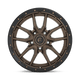 Fuel Wheels D68120905650 - Aluminum Wheels 20X9 Rebel D681 5 On 150 Matte Bronze Black Bead Ring 110.2 Bore 1 Offset Fuel Off Road Wheels