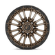 Fuel Wheels D68122001747 - Aluminum Wheels 22X10 Rebel D681 8 On 170 Matte Bronze Black Bead Ring 125.1 Bore -18 Offset Fuel Off Road Wheels