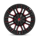 Fuel Wheels D71220001847 - D712 Rage 20X10 Gloss Black Red Tinted Clear