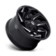 Fuel Wheels D75318908245 - Aluminum Wheels 18X9 Reaction D753 8 On 165.1 Gloss Black Milled 125.1 Bore -12 Offset Fuel Off Road Wheels