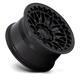 Fuel Wheels D75717908445 - Aluminum Wheels 17X9 Trigger D757 6 On 139.7 Matte Black 106.1 Bore -12 Offset Fuel Off Road Wheels